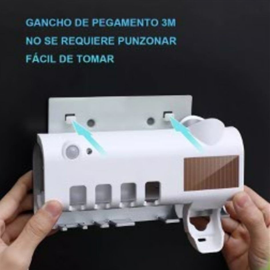 Dispensador y Esterilidor de Cepillos UV