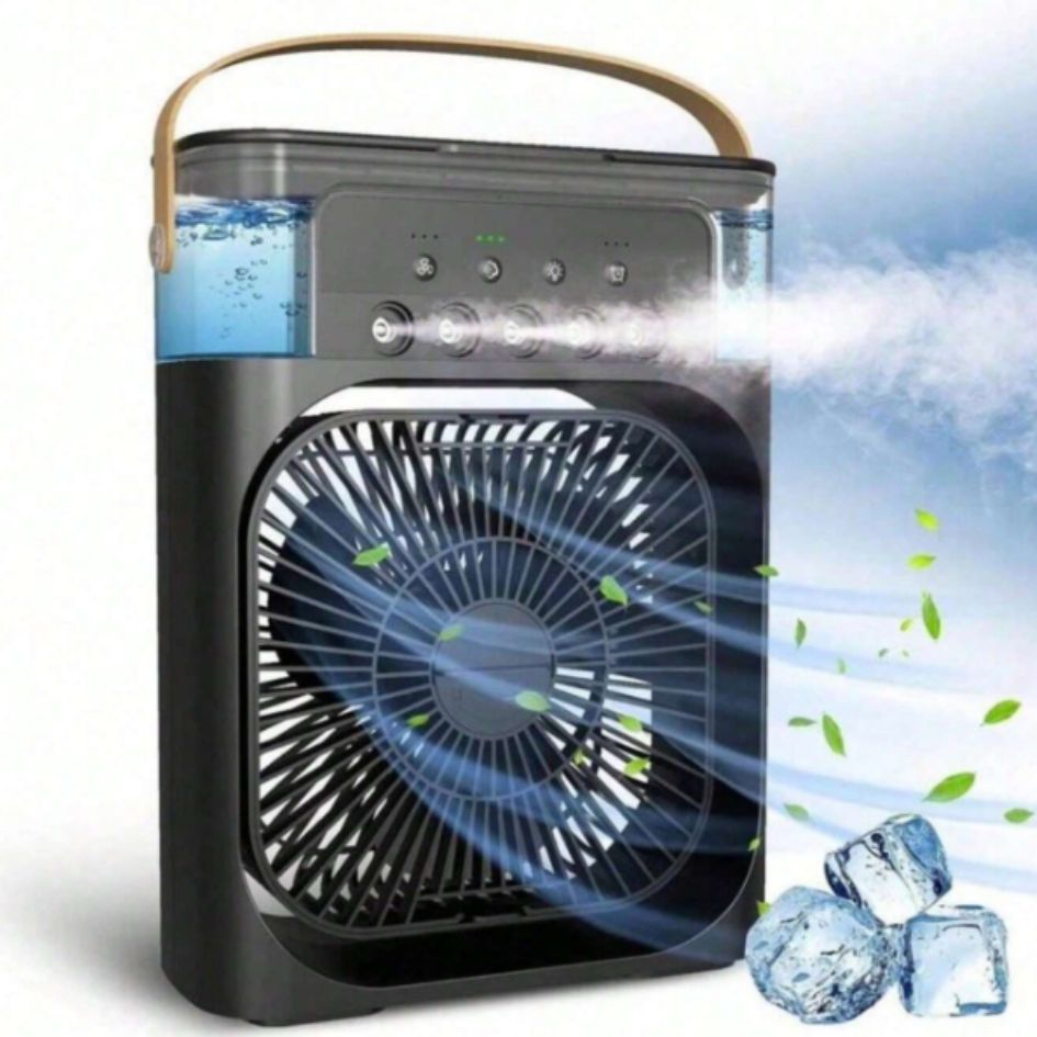 Mini Ventilador Aire Acondicionado LED