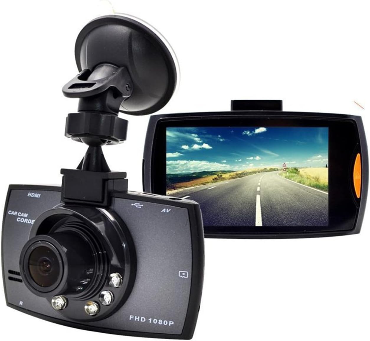camara de coche un solo lente