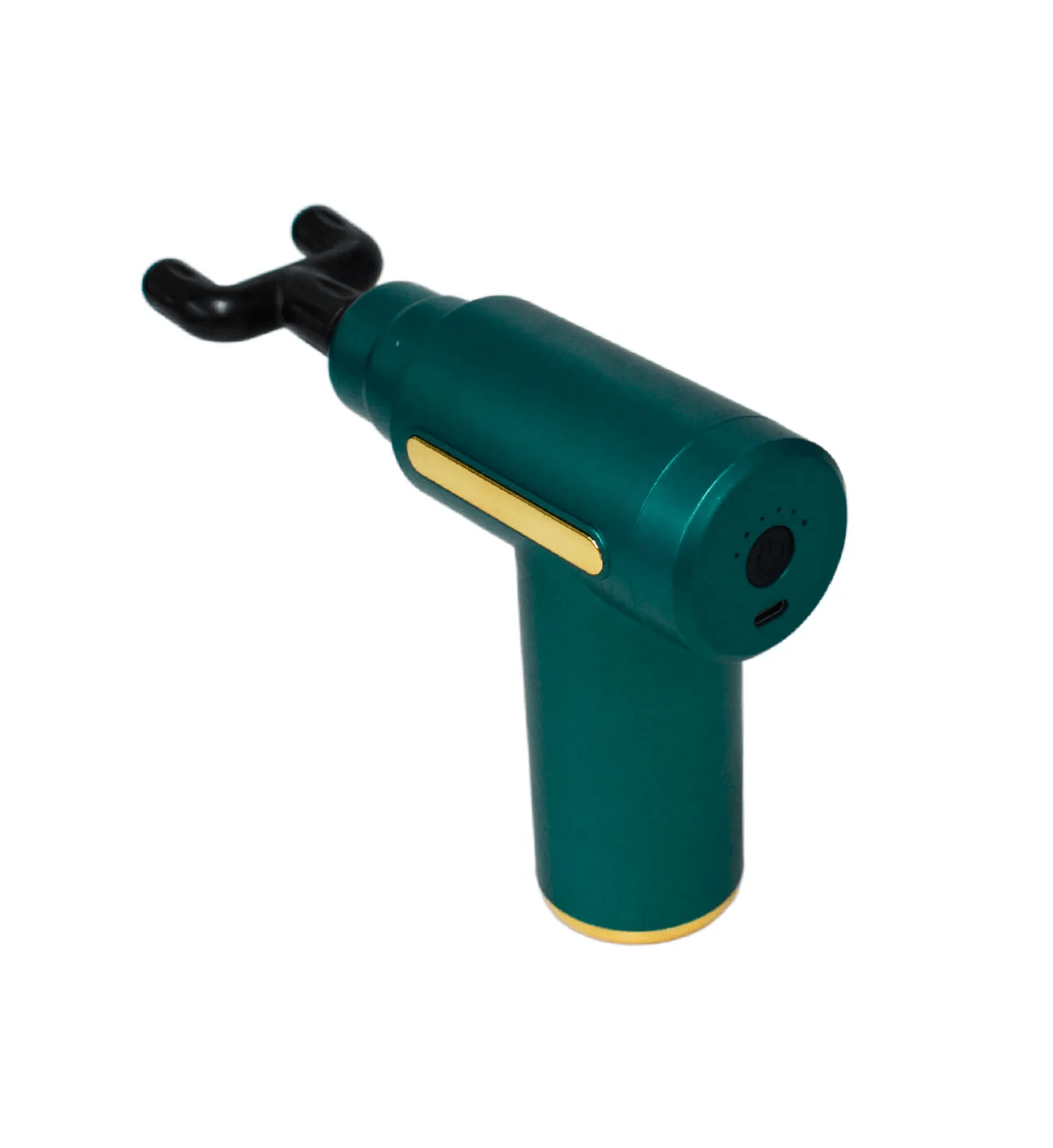 Pistola masajeador muscular 4 cabezales