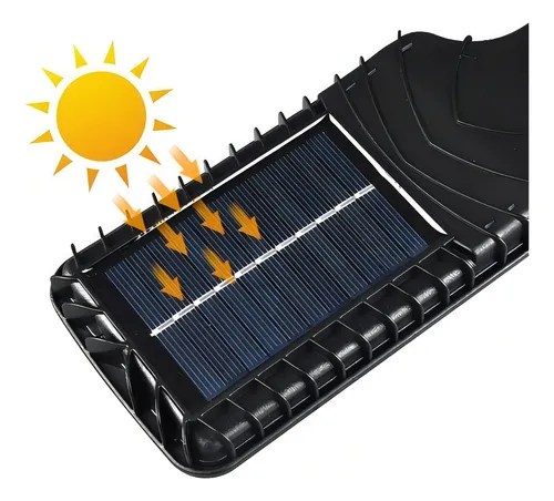 Lámpara Panel Solar Al Aire Libre