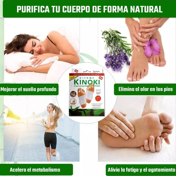 PARCHES KINOKI