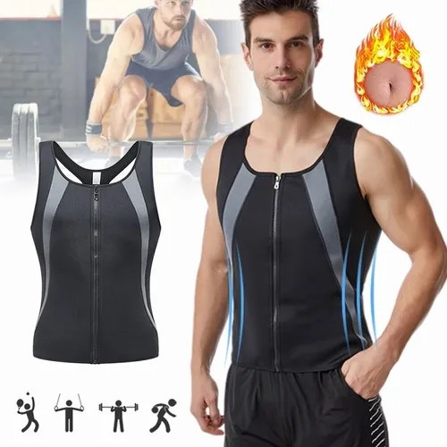 Sauna Tipo Chaleco  Neopreno Para Sudar