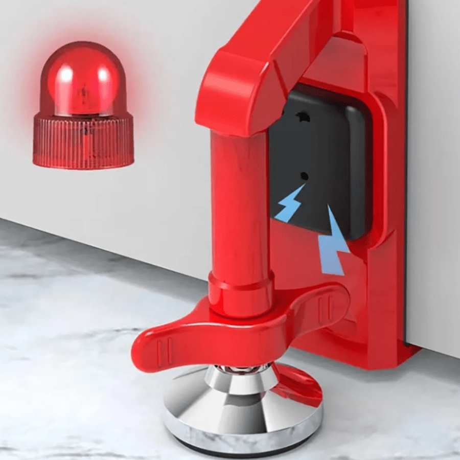 Tope de Puerta Antirobo Alarma Candado