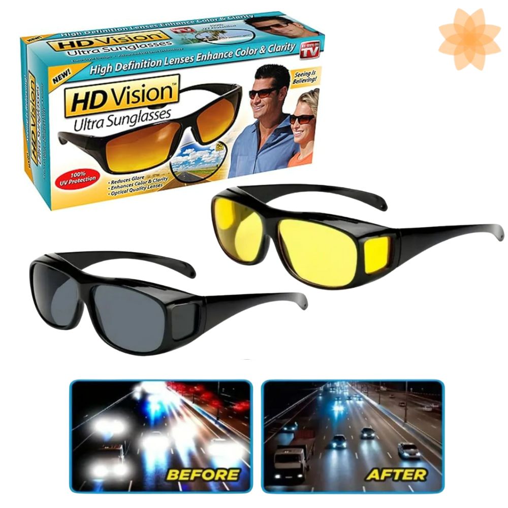 Gafas de conducción 2×1 HD VISION LENTES