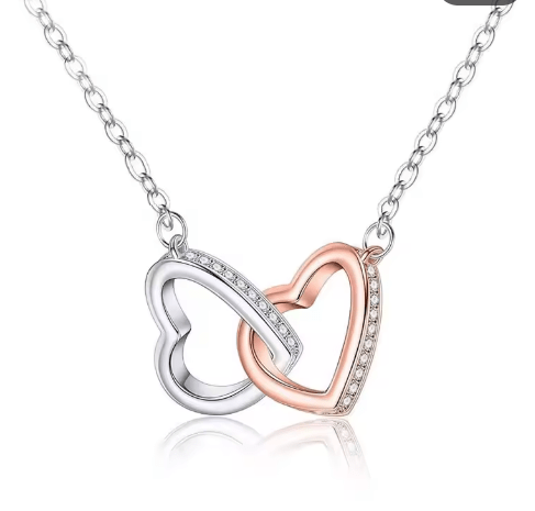 Collar de Doble Corazón!