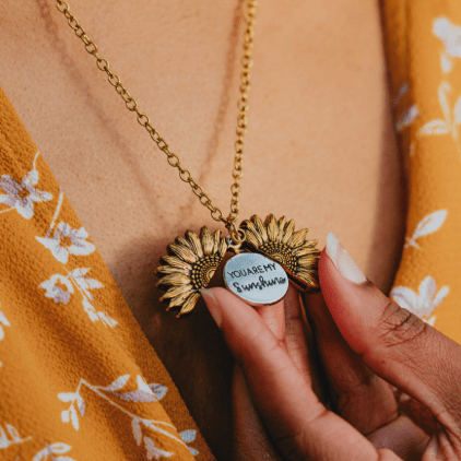 Collar Girasol Hermoso