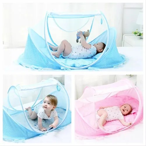 Cuna plegable a prueba de mosquitos bebe