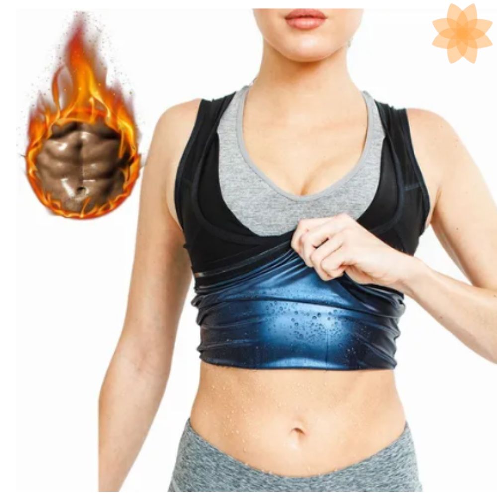 FAJA REDUCTORA SAUNA TIPO CHALECO MOLDEA