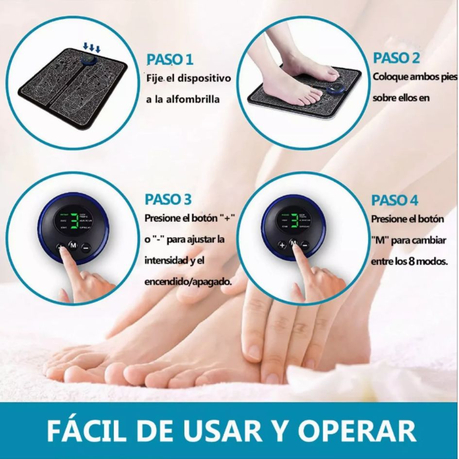 Kit electroestimulador Pies + Cervical