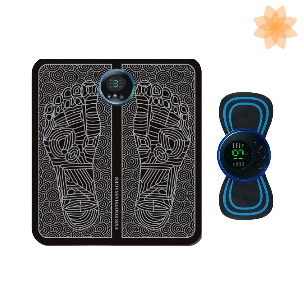 Kit electroestimulador Pies + Cervical