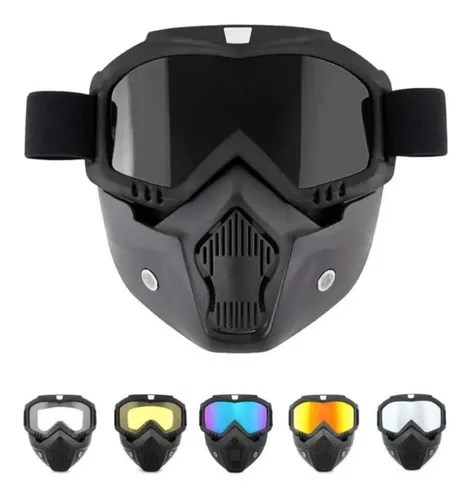 Careta Proteccion Ajustables Motociclist