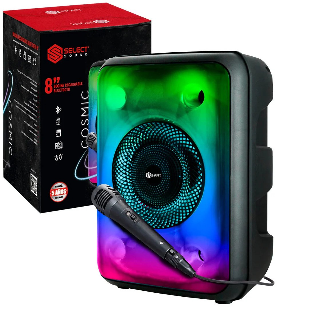 Bocina Con Microfono Cosmic Select Sound