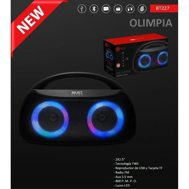 Bocina Bluetooth Select Sound Olimpia