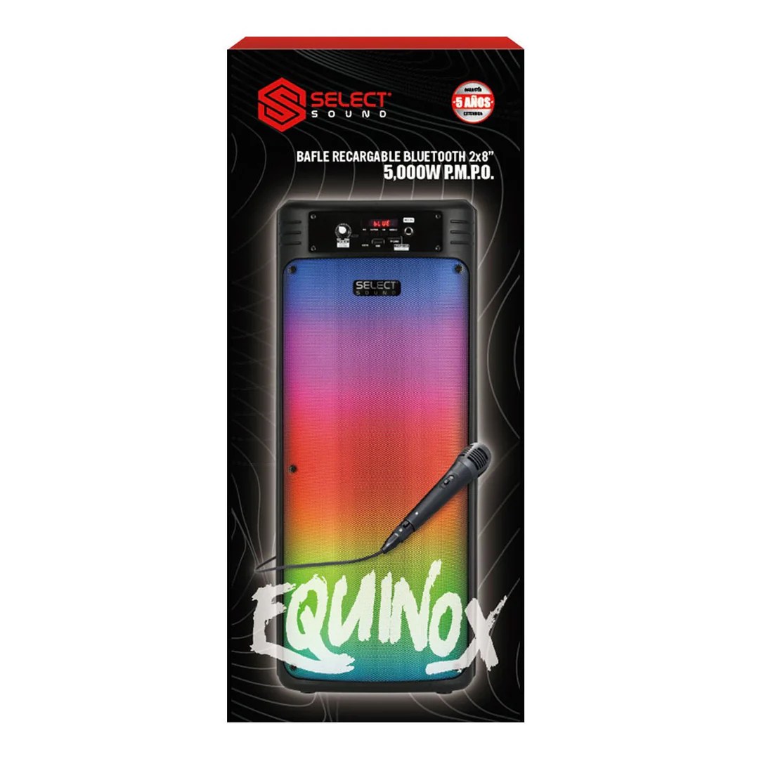 Bocina 2x8P Equinox Select Sound  BT2008
