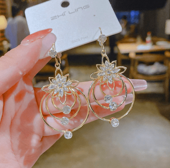PENDIENTES LOTO CRISTAL