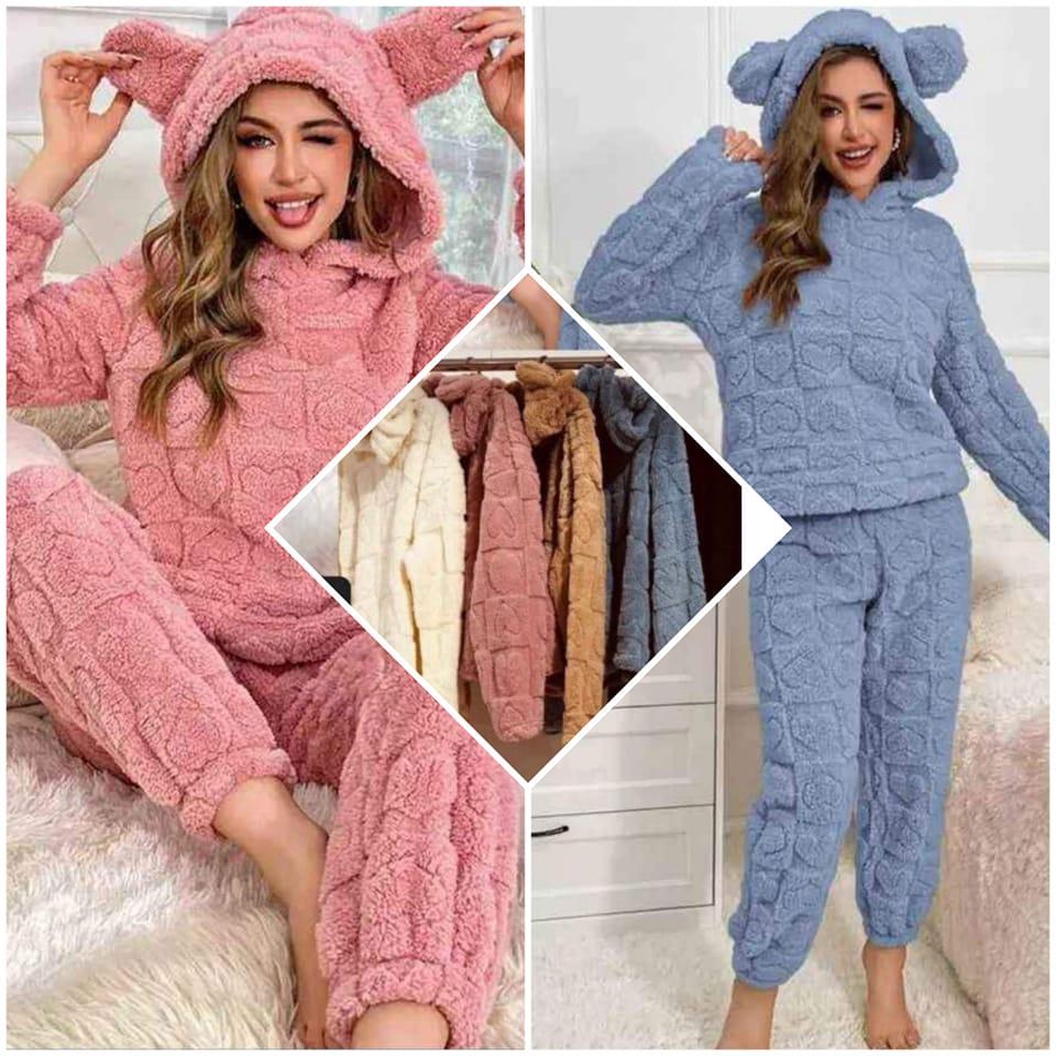 Pijama Mujer Orejitas Unitalla ColorAZAR