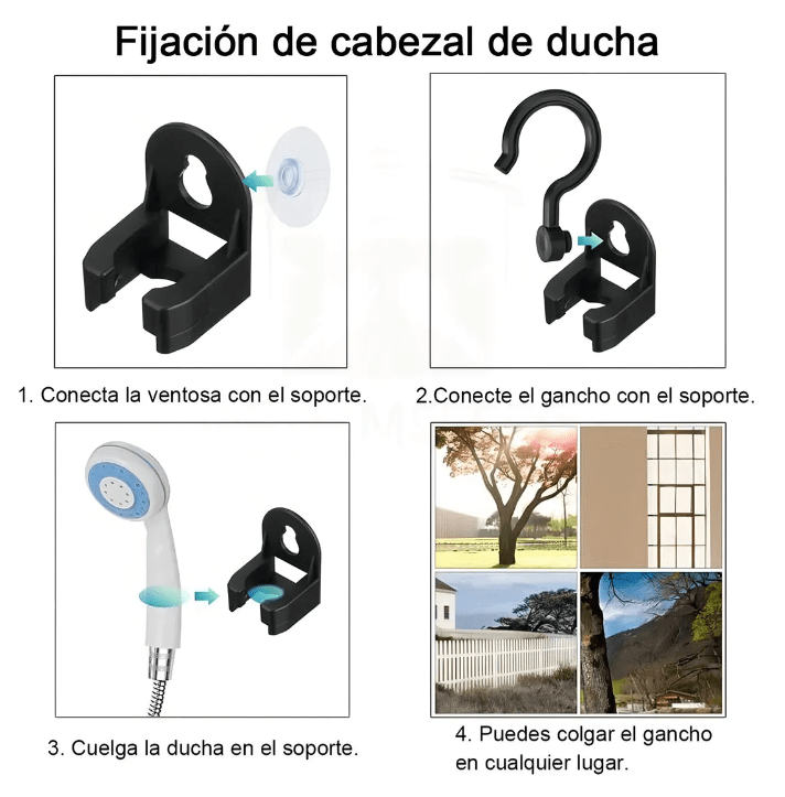 Ducha Portatil Regadera Con Bomba