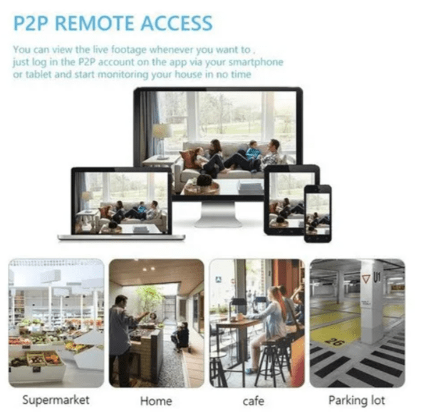 Camara Ip Exterior Q10 Videovigilancia