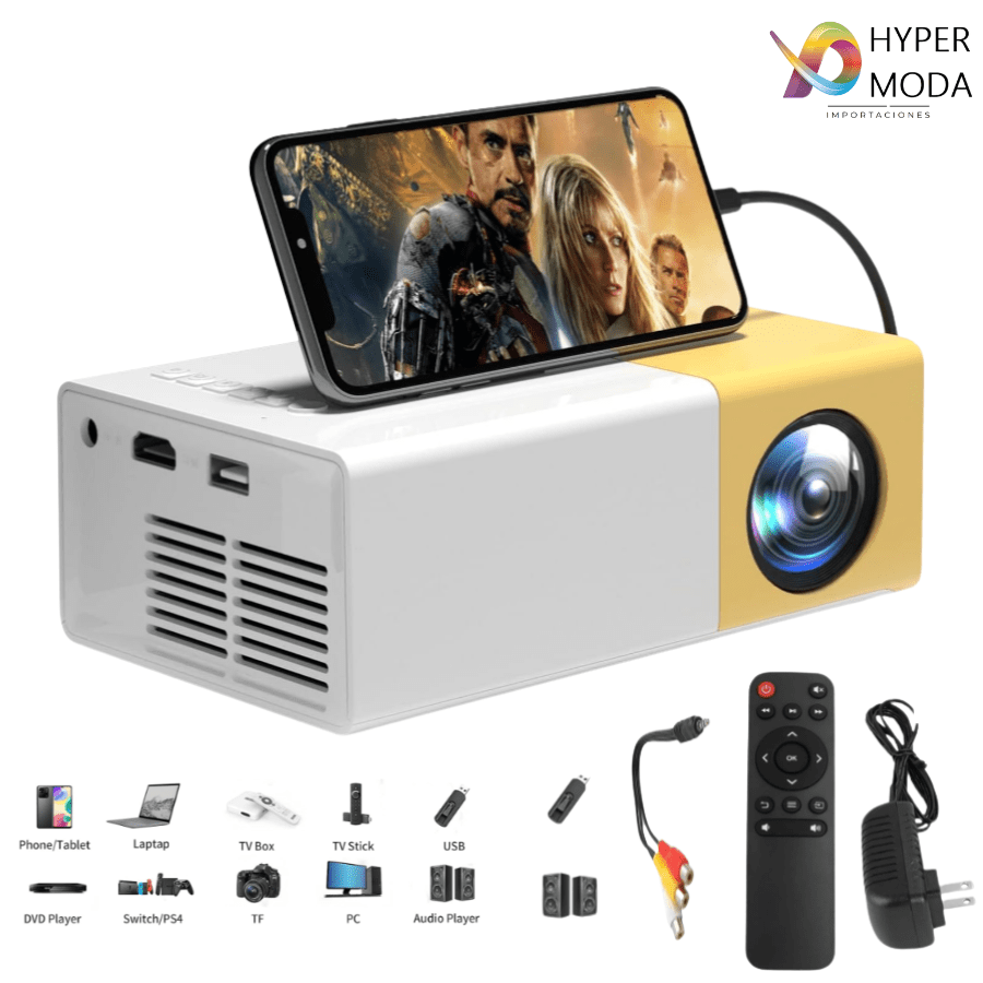 Proyector De Vídeo LED HD Portátil