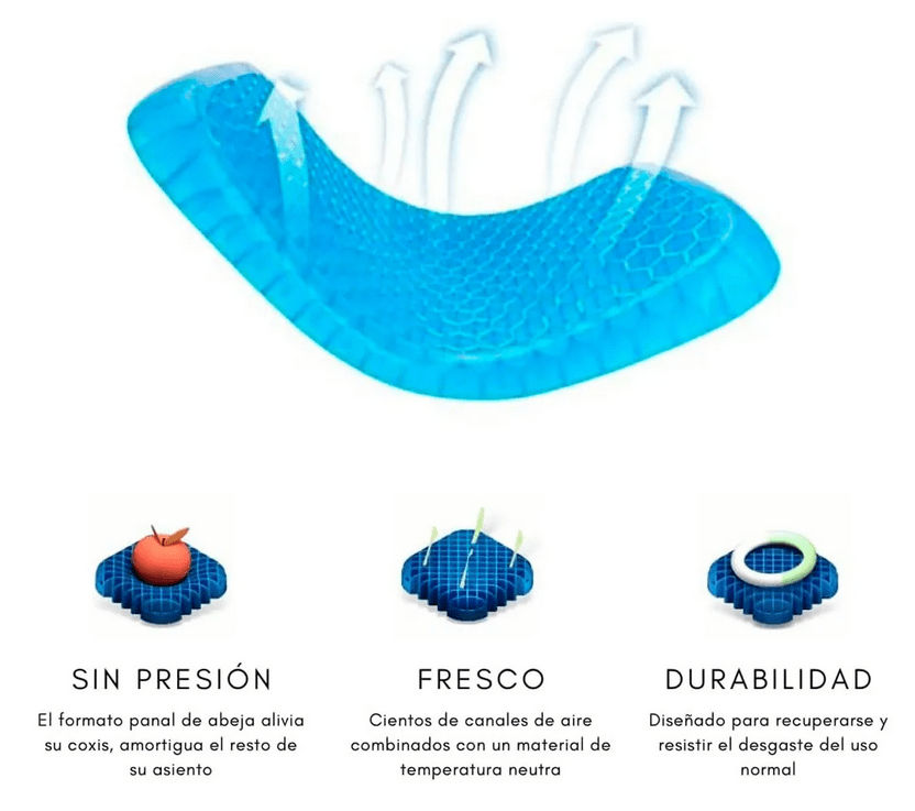 Cojin de Apoyo Silicona