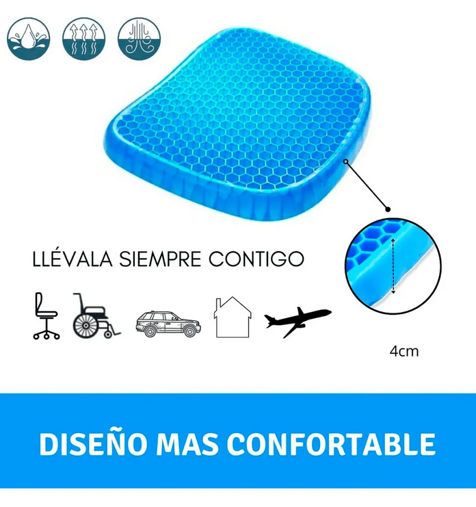 Cojin de Apoyo Silicona
