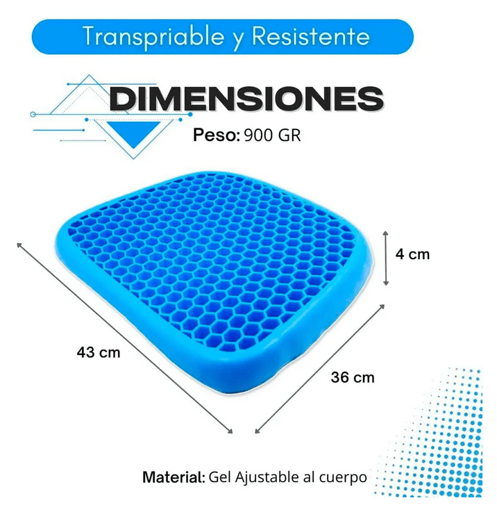Cojin de Apoyo Silicona