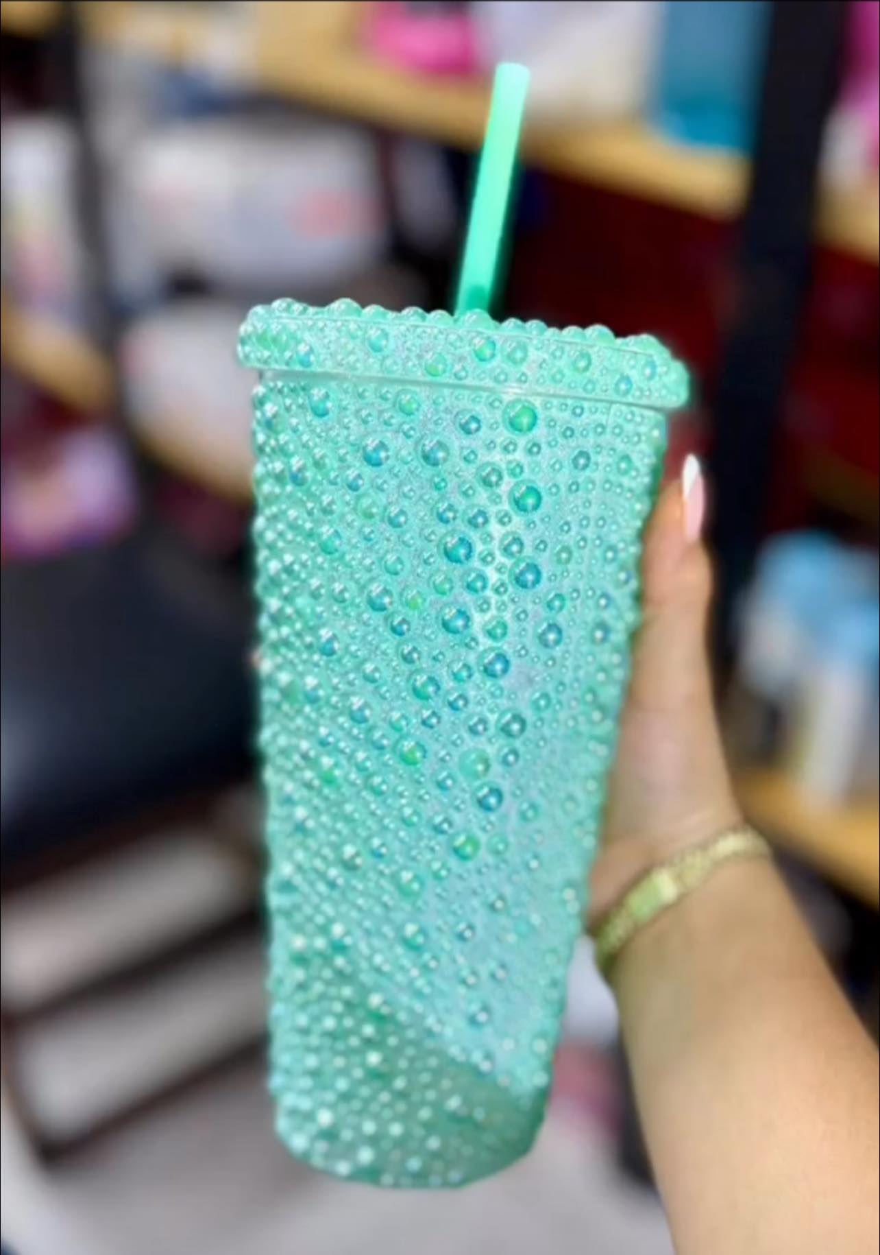 Kit 3 Pz Vasos Con Popote Color Al Azar