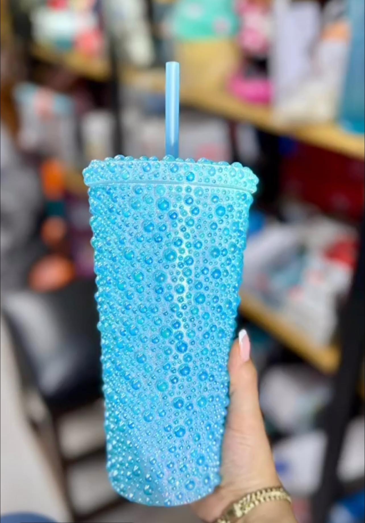 Kit 3 Pz Vasos Con Popote Color Al Azar