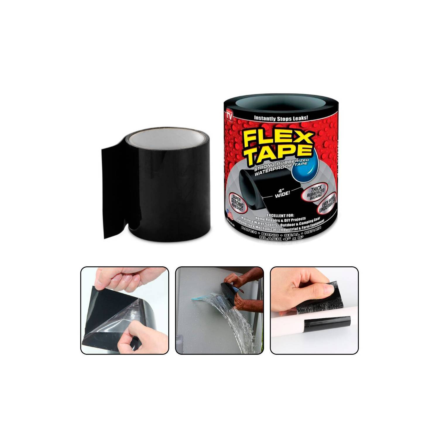 Cintas Flex Tape Selladora Sumergible