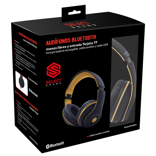 Audifonos On Ear Select Sound Bth024