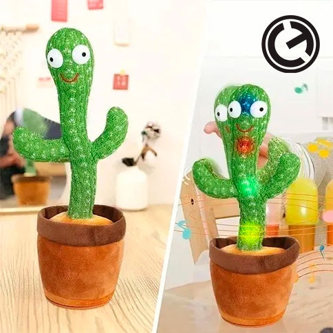 Juguete Cactus Bailarin Graba e Imita
