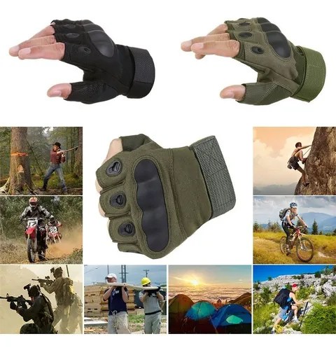 Guantes sin dedos multifuncionales