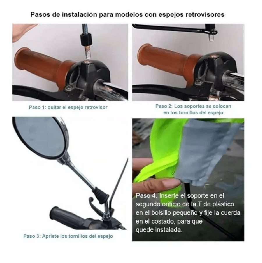 Toldo Cubresol De Moto Impermeable