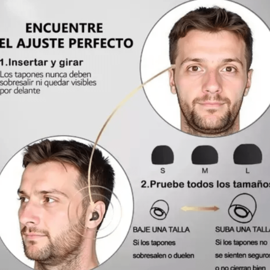 Par de Tapones De Silicona Para Dormir