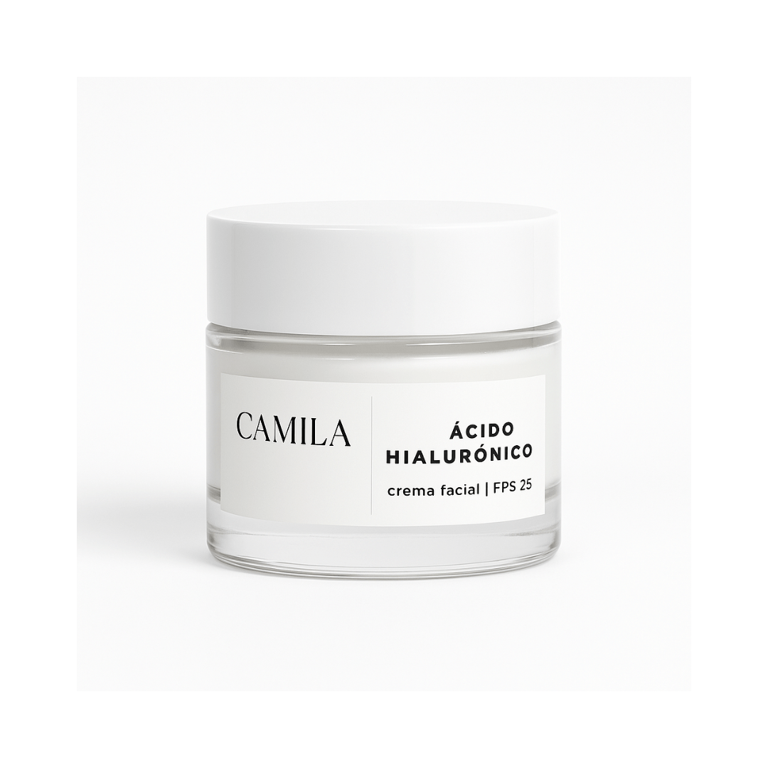 Crema Facial con Ácido Hialurónico