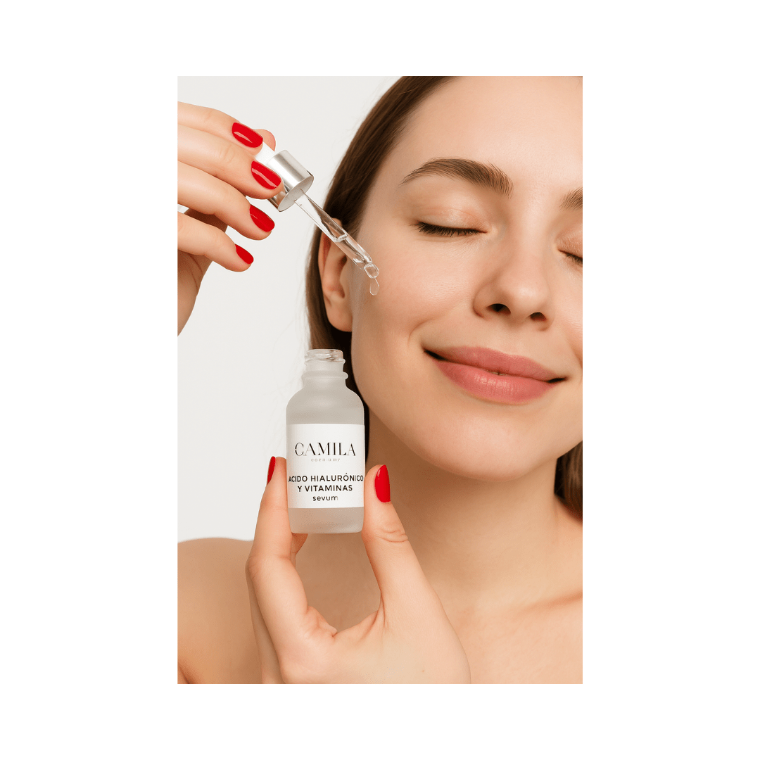 Sérum de Vitamina B3, Ácido Hialurónico