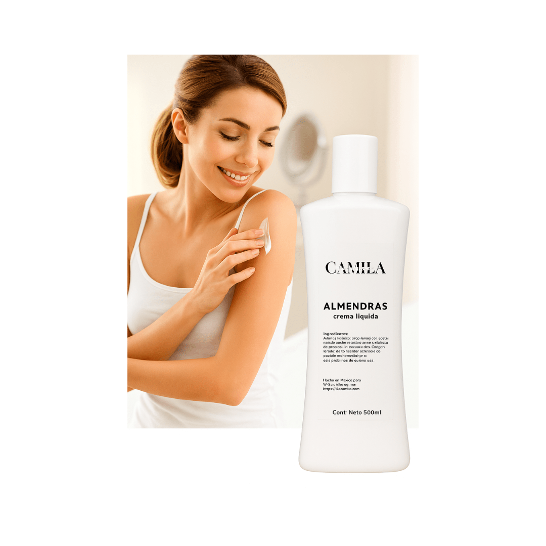 Crema corporal de almendras