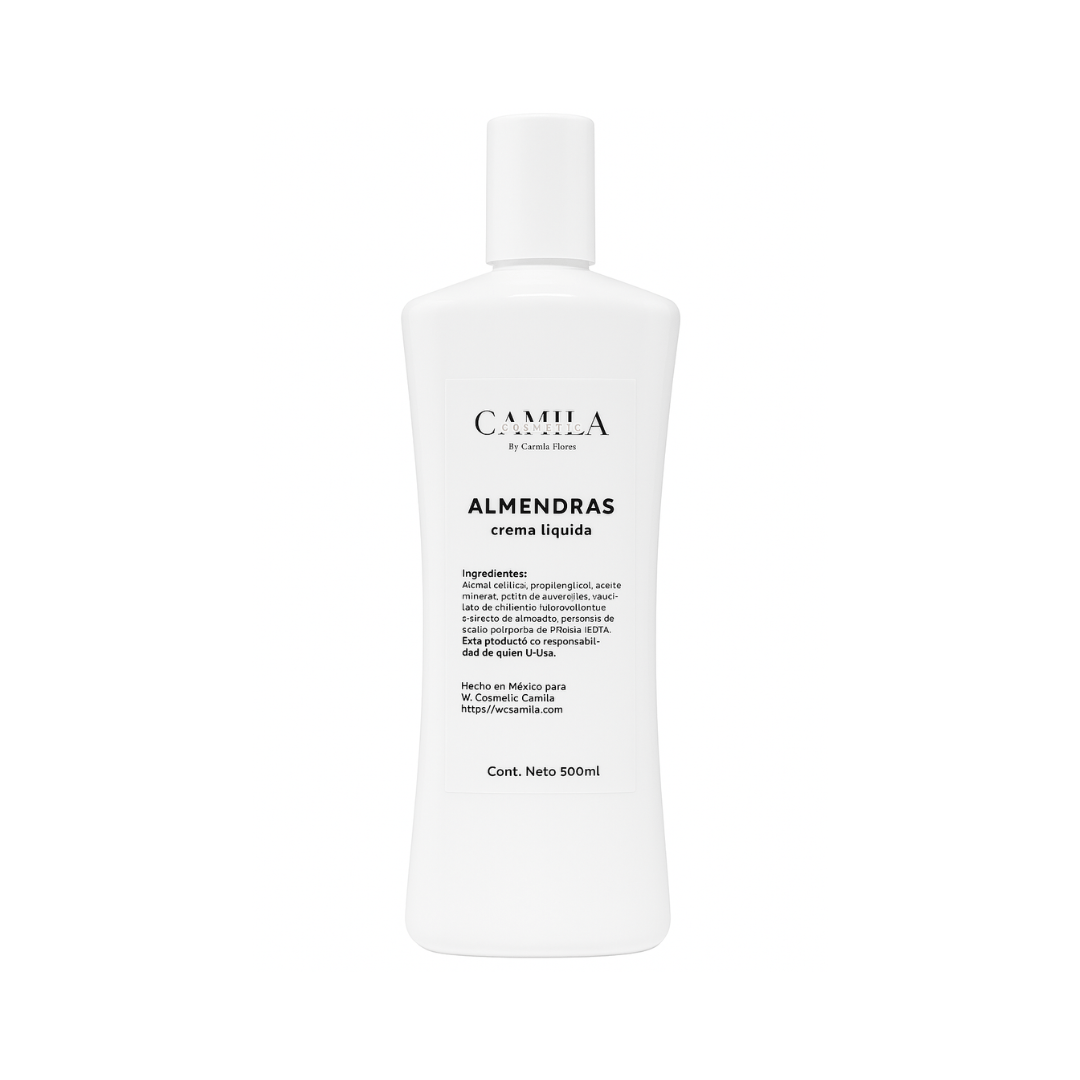 Crema corporal de almendras