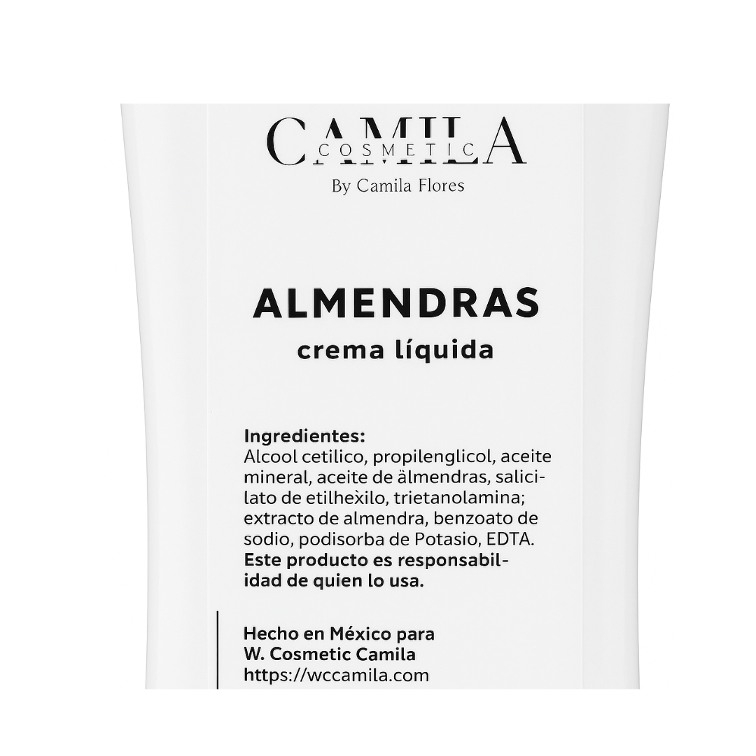 Crema corporal de almendras