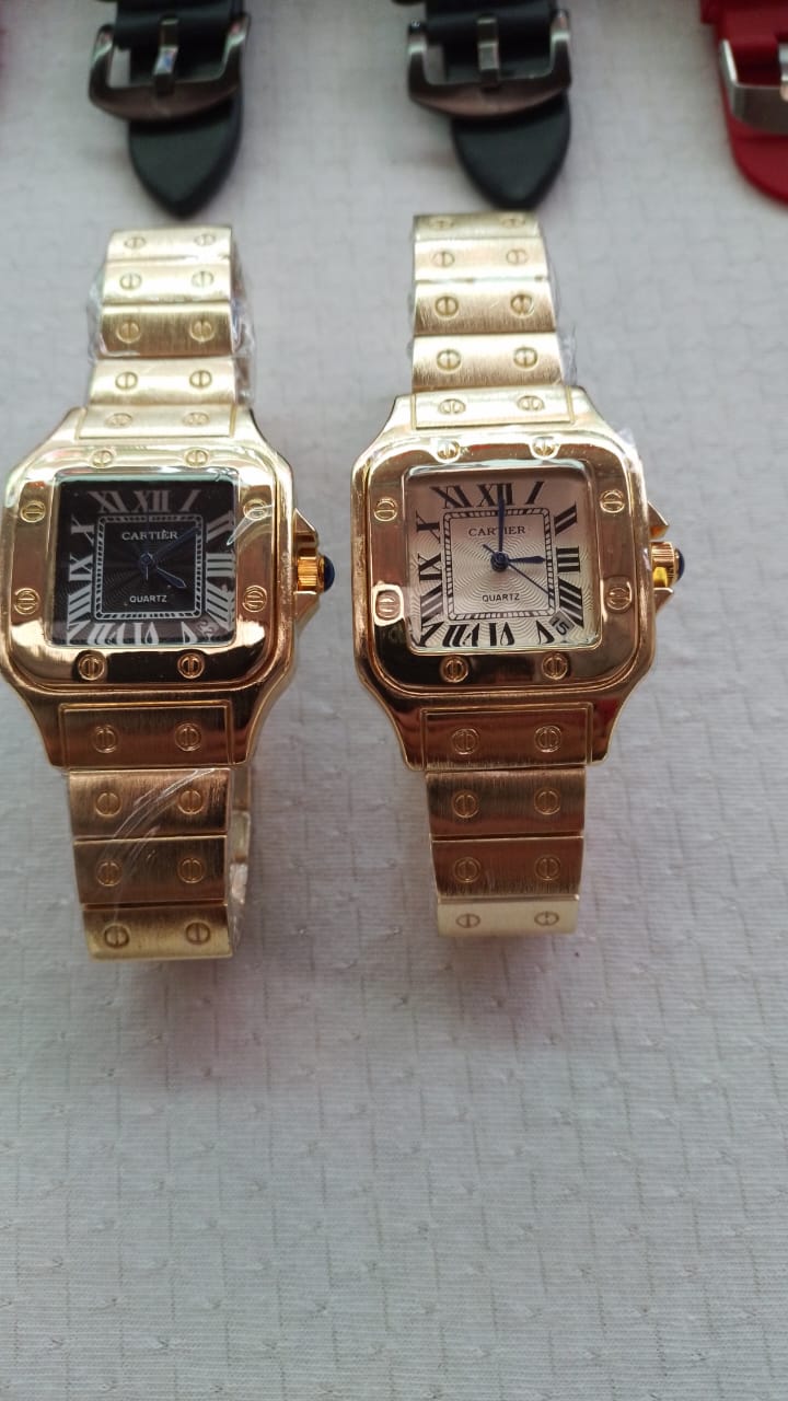 RELOJ DUO DE LUJO ACERO REPLICA