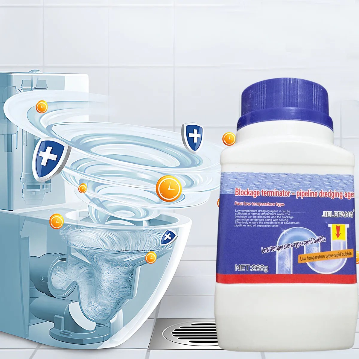 liquido destacador de drenages 286gr