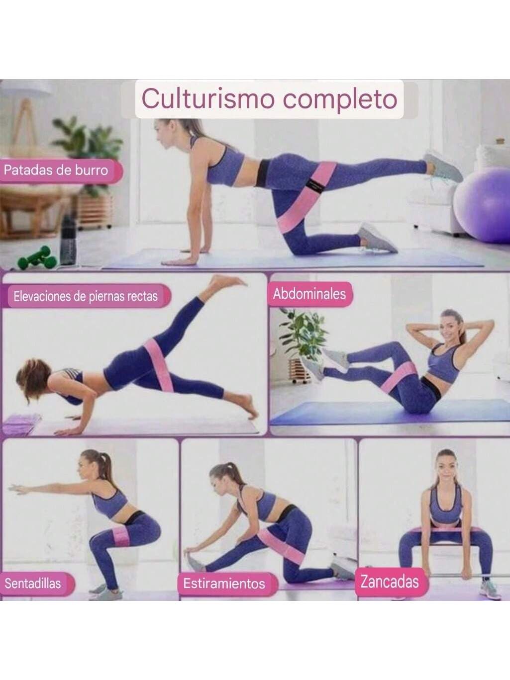 3 BANDAS DE RESISTENCIA PARA EJERCICIO