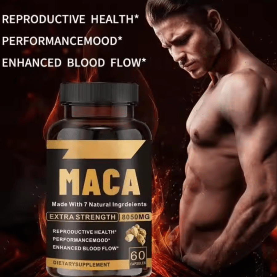 Suplemento Maca Negra Testosterona 60 cp