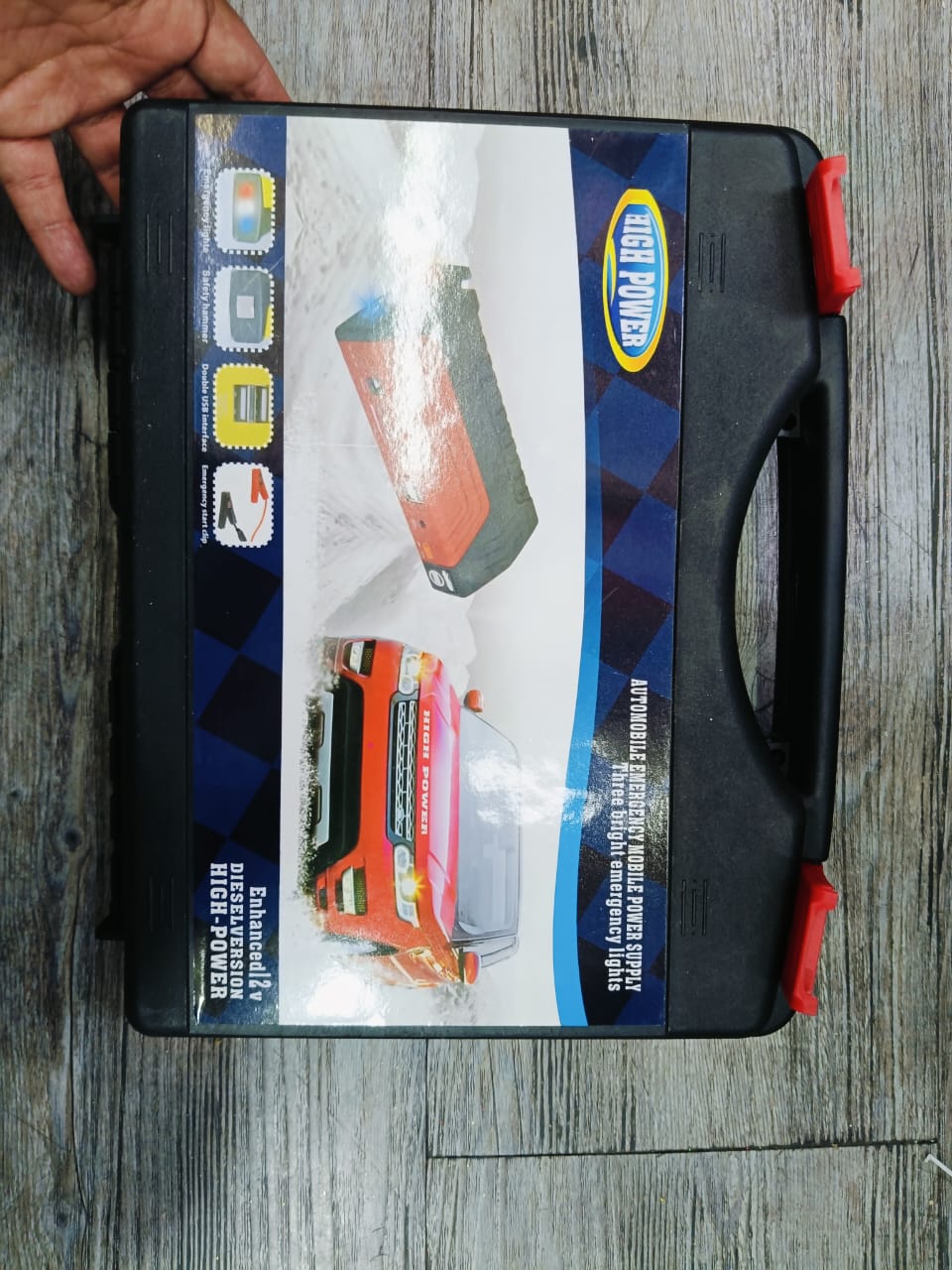 Arrancador De Batería Carro Multifuncion