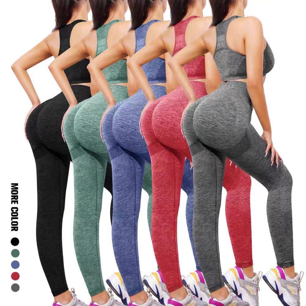 Set Deportivo Mujer Cintura Alta GYM