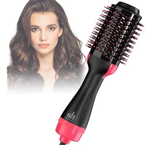 Cepillo Cabello 4 en 1 Seca Peina Alisa