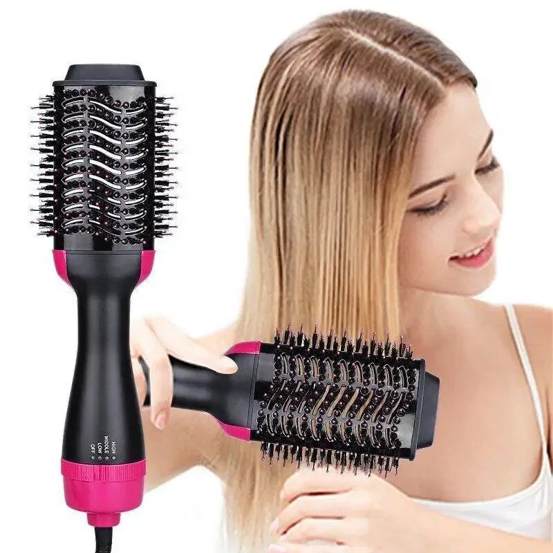 Cepillo Cabello 4 en 1 Seca Peina Alisa