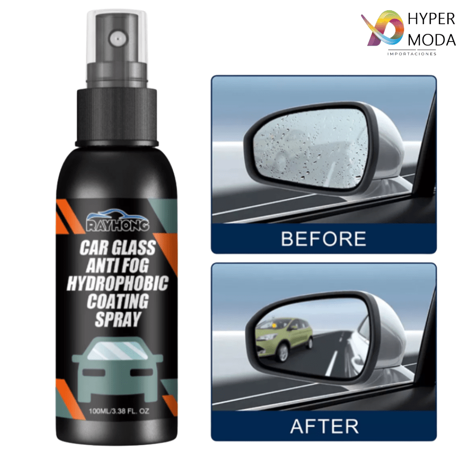 Spray Anti Empaño Limpieza De Vidrio
