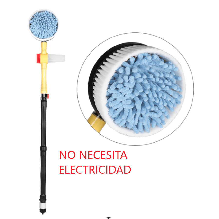 Kit Cepillo Giratorio Lavado Carro